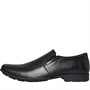 Pod Mens Tyrone Slip On Shoes Black