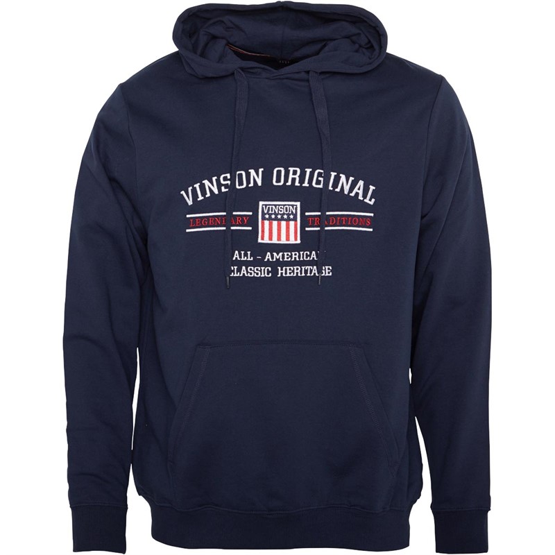 Vinson Sweats à Capuche Mortimer Homme Bleu Marine