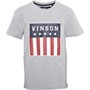 Vinson Jongens Mylo T-shirts Gemeleerd Grijs