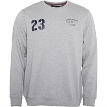 Vinson Herre Matty Sweatshirts Lys Grå Mergel