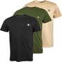 Vinson Herre Massimo T-shirts 3-pak Tapsko/Rifle Grøn/Humus