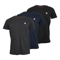 Vinson Herre Massimo T-shirts 3-pak Tapshoe/Antracit/Mørk Safir