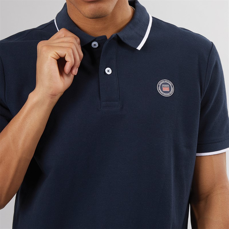 Vinson koszulka polo shirts 2 szt. dla niego kolor Palace Blue/Dark Sapphire