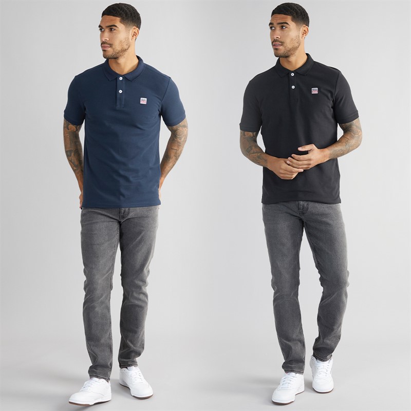 Vinson Herre Mike To Pak Polo Shirts Tap Shoe/Dark Sapphire