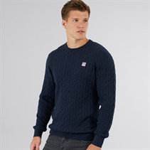 Vinson Herre Grant Jumper Mørk Safir