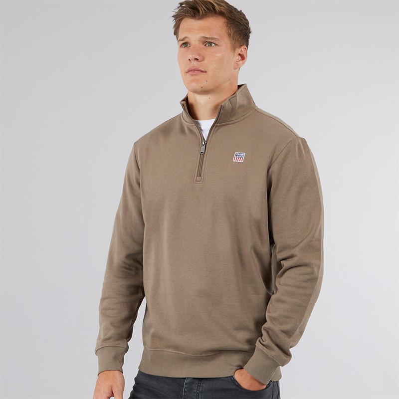Vinson Herren Glyn Sweatshirt Walnuss