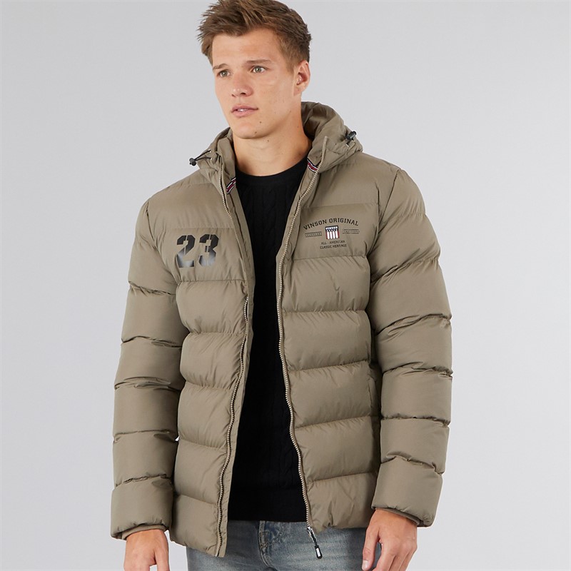 Vinson Herren Vance Mantel Walnuss