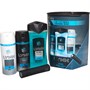 LYNX Mens Ice Chill Trio And Powerbank Set Four Piece (250ml S/Gel, 150ml B/Spray, 150ml A/Perspirant And Powerbank) Multi