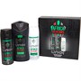 LYNX Ensemble Cadeau Africa 25 Years Trio Set Three Piece (250ml Shower Gel/150ml A/Pspray/150ml B/Spray & Speaker) Homme Multicolore