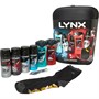 LYNX Mens Ultimate Weekender Set Nine Piece Multi