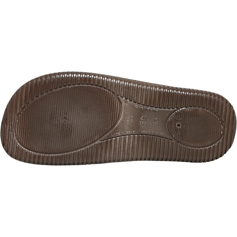 CARTAGO Mens Fiji Flip Flops Brown