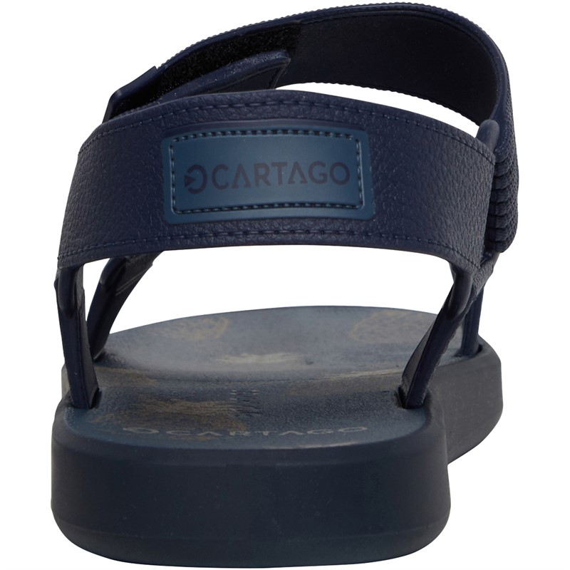 CARTAGO Mens Ilheus Sandals Navy