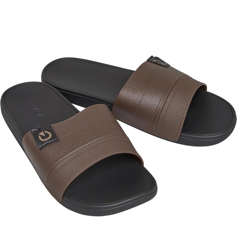 CARTAGO Sandales Dakar Homme Marron Foncé