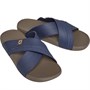 CARTAGO Mens Dakar Cross Slides Navy