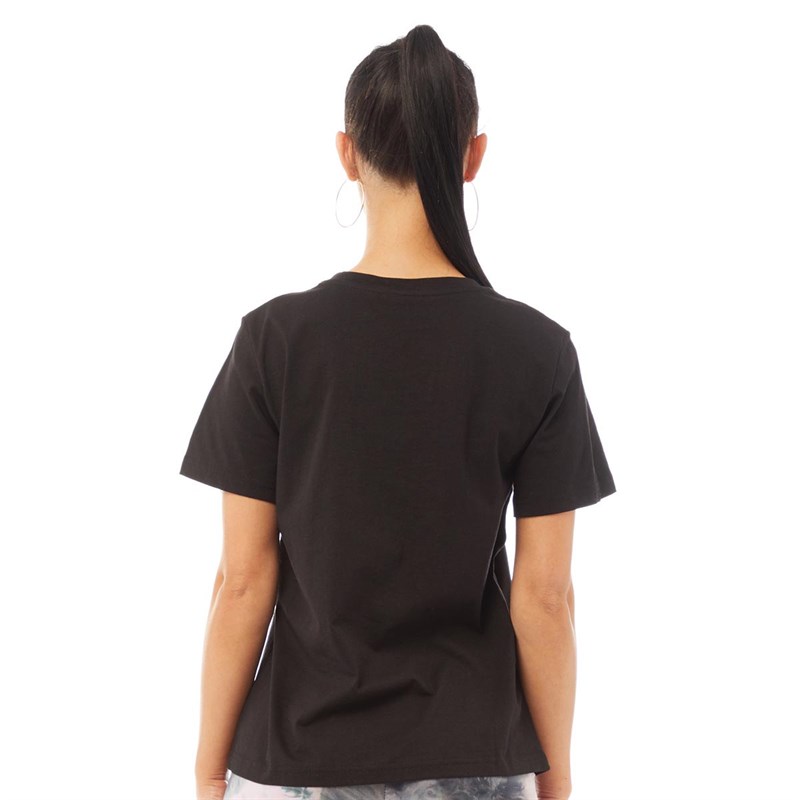 Prettyluxe Womens Unicorns T-Shirt Black