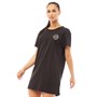 Prettyluxe Womens Company T-Shirt Dress Black