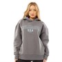 Pretty Luxe Dames Colorado Oversized Hoodies Middelgrijs