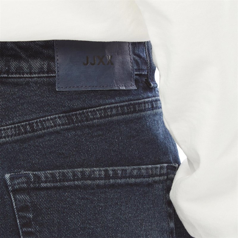 JJXX Jeans Donna Mom Fit - 79% Cotone, 19% Poliestere, 2% Elastan, Vestibilità Comoda E Morbida