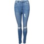 JJXX Jean Skinny Jxvienna Femme Bleu