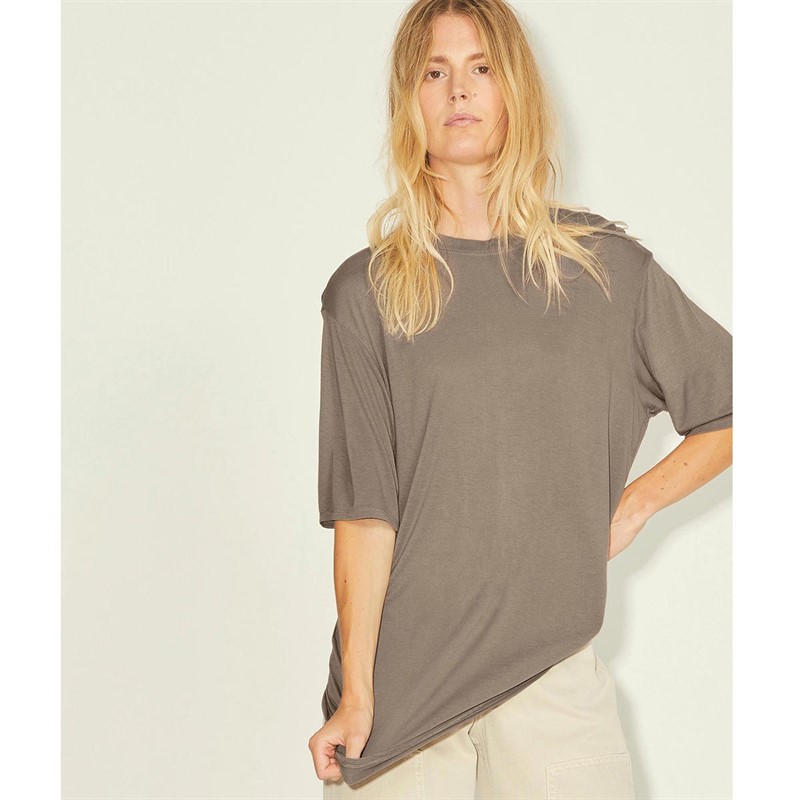 JJXX Dames Diana Relaxed Grunge Tops Grijs