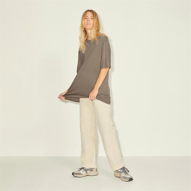 JJXX Dames Diana Relaxed Grunge Tops Grijs
