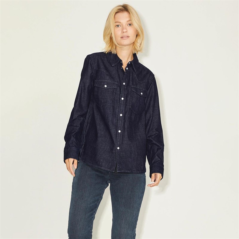 JJXX Chemises à Manches Longues Sophie Femme Noir