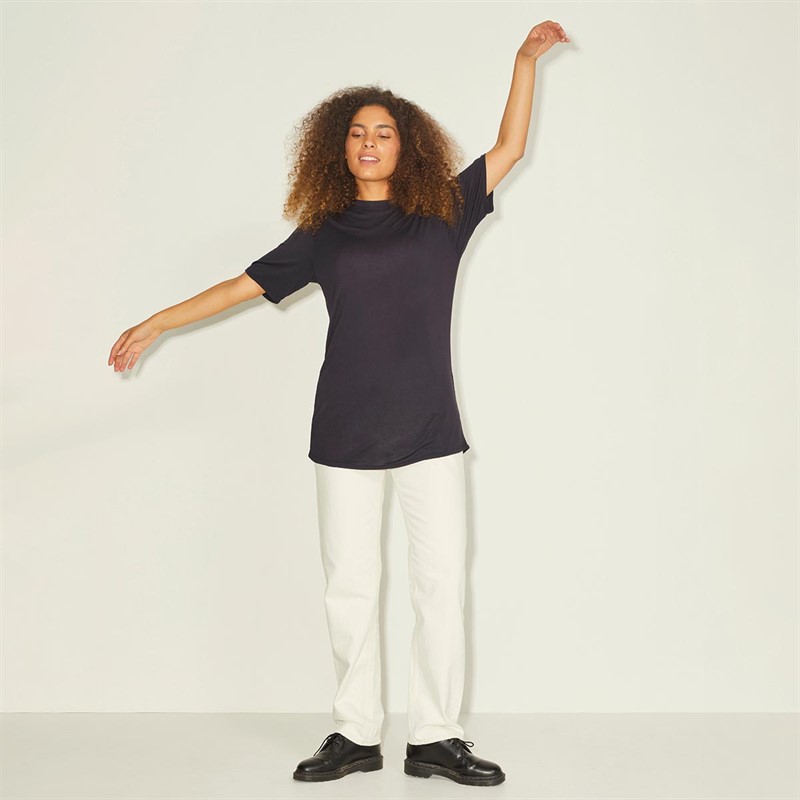 JJXX Dames Diana Relaxed Grunge Tops Zwart