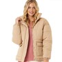 JJXX Womens Ellen Puffer Coat Cornstalk