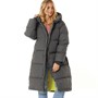 JJXX Womens Carol Puffer Coat Asphalt