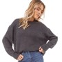 JJXX Womens Camilla Crew Neck Jumper Asphalt