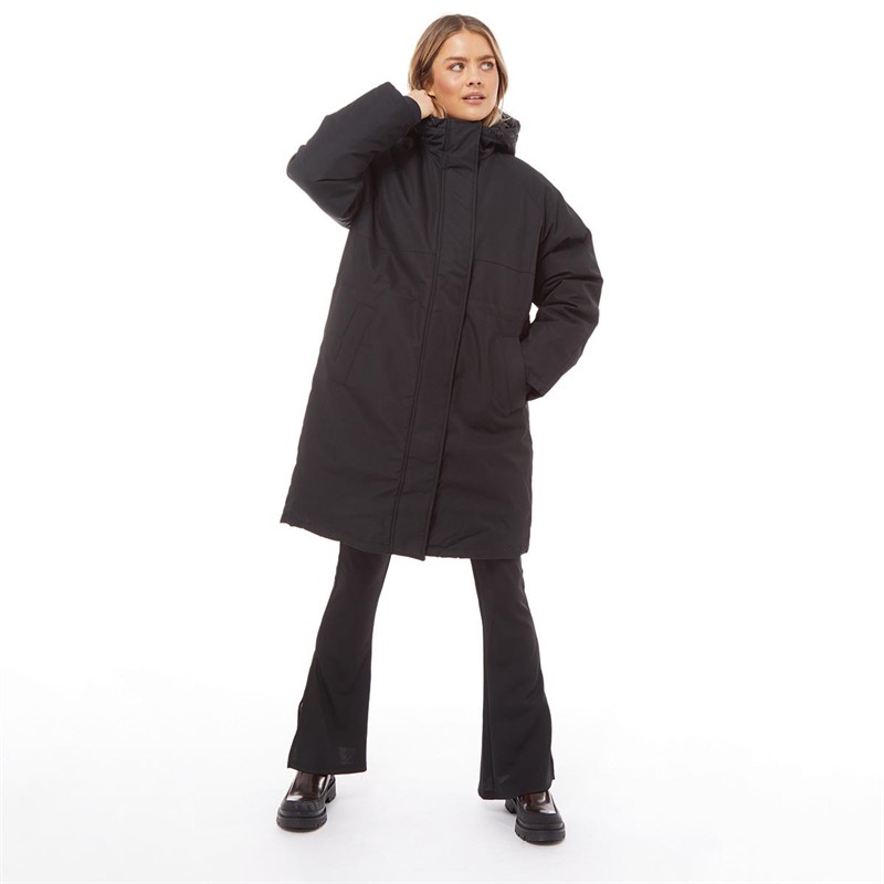 JJXX Womens Gemma Parka Jacket Black