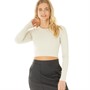 JJXX Hauts Feline Femme Blanc Cassé