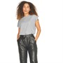 JJXX Womens Astrid Boxy Every T-Shirt Light Grey Melange