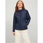 JJXX Womens Nora Lightweight Puffer Jacket Navy Blazer