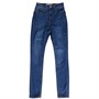 JJXX Womens Vienna High Waist Skinny Jeans Dark Blue Denim