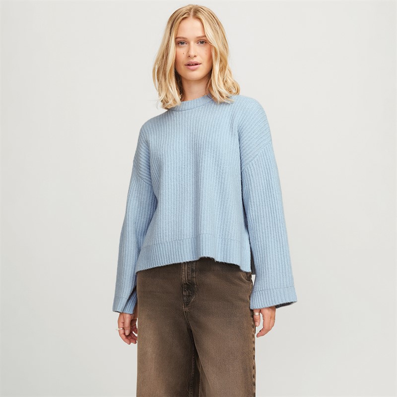 JJXX Damen Sigga Pullover Blau