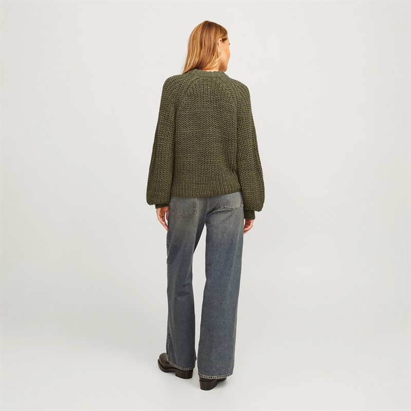 JJXX Pulls Kelly Chunky Femme Vert