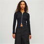 JJXX Damen Fandana Kapuzencardigan Phantom