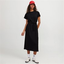 JJXX Womens Annabel Midi Dress Black