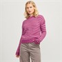 JJXX Womens Penelope Crew Neck Jumper Fuchsia Red