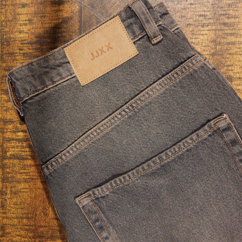 JJXX Dame Erin Baggy Jeans Medium Brun Denim