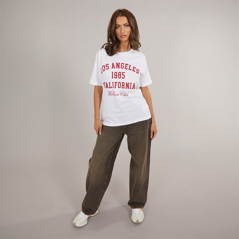JJXX Dame Erin Baggy Jeans Medium Brun Denim