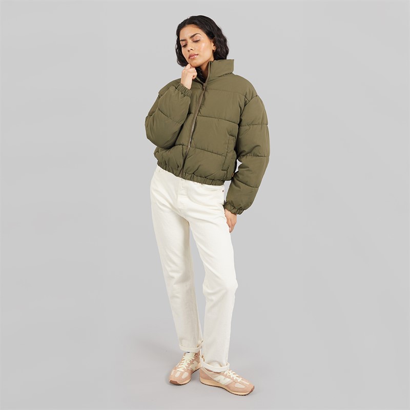 JJXX Womens Tracy Puffer Coat Sea Turtle