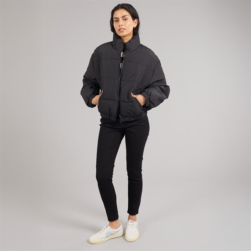 JJXX Womens Tracy Puffer Coat Black