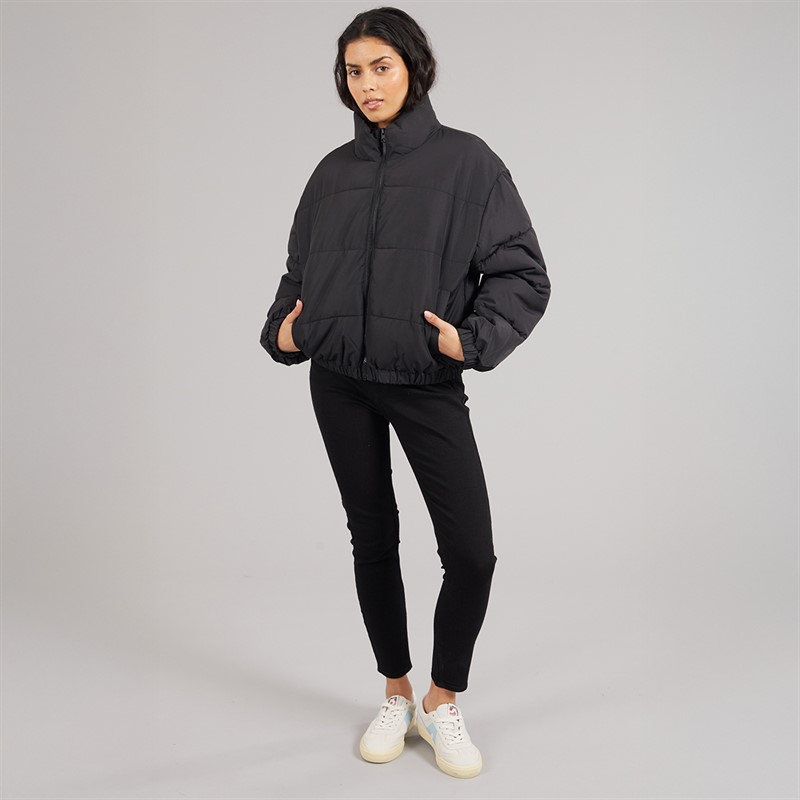 JJXX Womens Tracy Puffer Coat Black