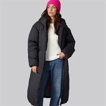 JJXX Womens Lolly Long Puffer Coat Black