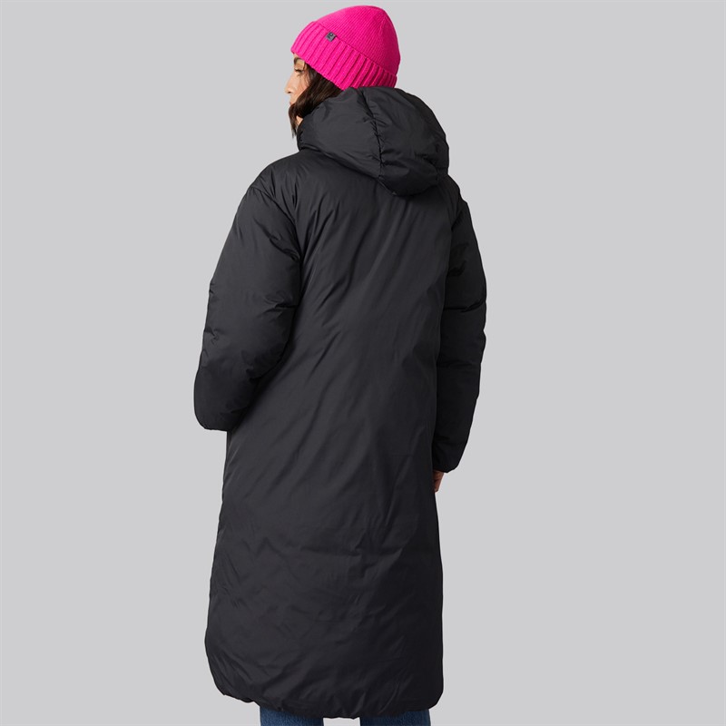 JJXX Womens Lolly Long Puffer Coat Black