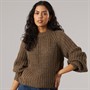 JJXX Womens Kelly Crew Neck Knit Jumper Falcon