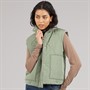 JJXX Womens Serena Quilted Vest Sea Spray
