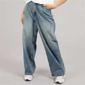 Buy JJXX Womens Kyoto Wendy Baggy Jeans Medium Blue Denim